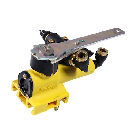 Holland VALVE, HEIGHT CONTROL, SUSPENSION, W/ RESTRICTED FLOW DUMP-W/ 90 DEG SWIVEL FITTINGS 90560152